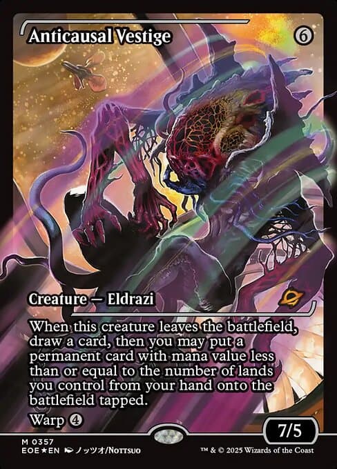 Anticausal Vestige from Edge of Eternities (Mythic)