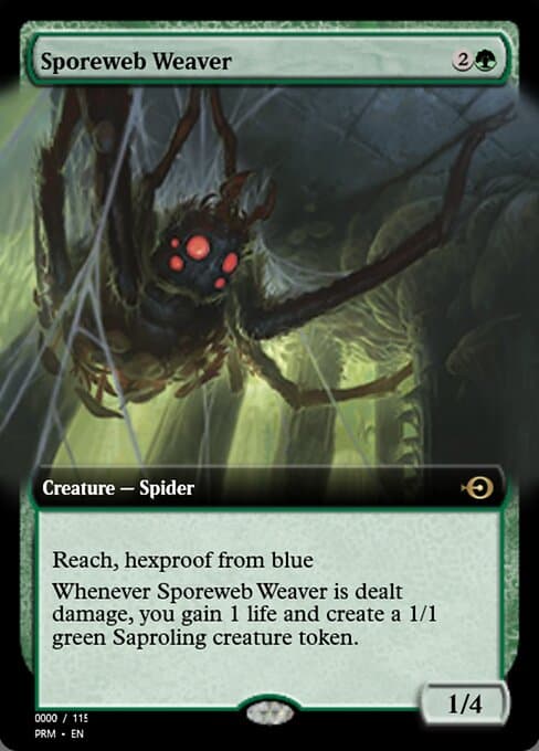 Sporeweb Weaver from Magic Online Promos (Rare)