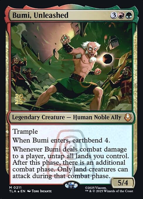 Bumi, Unleashed from Avatar: The Last Airbender Promos (Mythic)