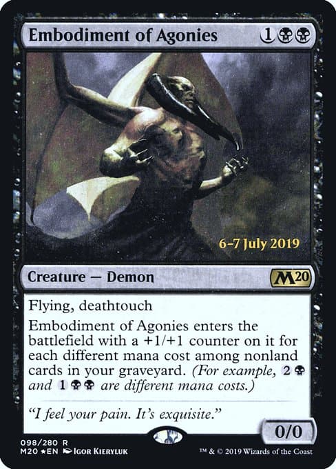Embodiment of Agonies from Core Set 2020 Promos (Rare)