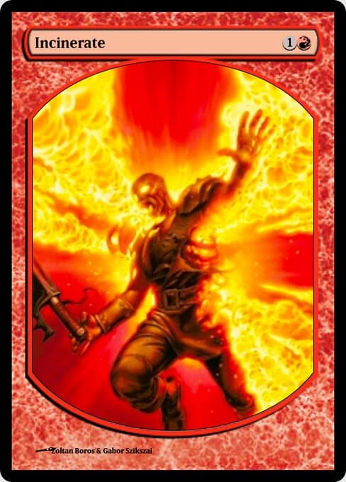 Incinerate from Magic Online Promos (Common)