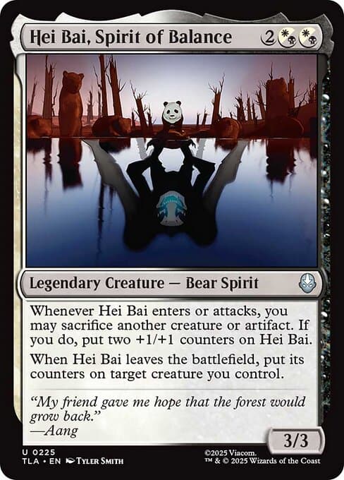 Hei Bai, Spirit of Balance (Uncommon)