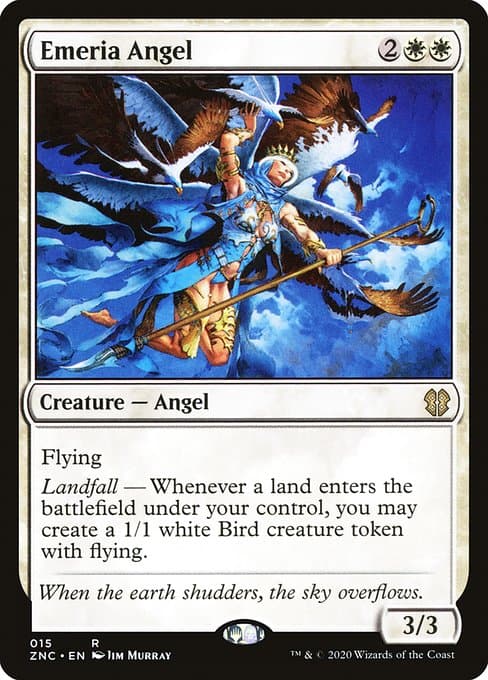 Emeria Angel from Zendikar Rising Commander (Rare)