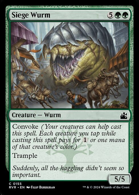 Siege Wurm (Common)