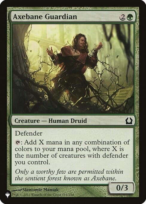 Axebane Guardian from The List (Common)
