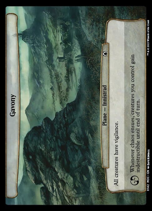 Gavony from March of the Machine Commander (Common)