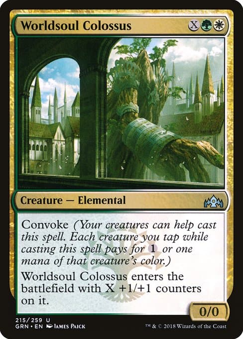 Worldsoul Colossus from Guilds of Ravnica (Uncommon)