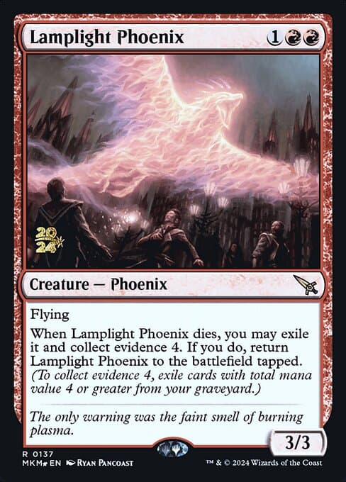 Lamplight Phoenix from Murders at Karlov Manor Promos (Rare)