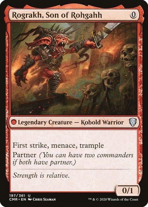 Rograkh, Son of Rohgahh from Commander Legends (Uncommon)