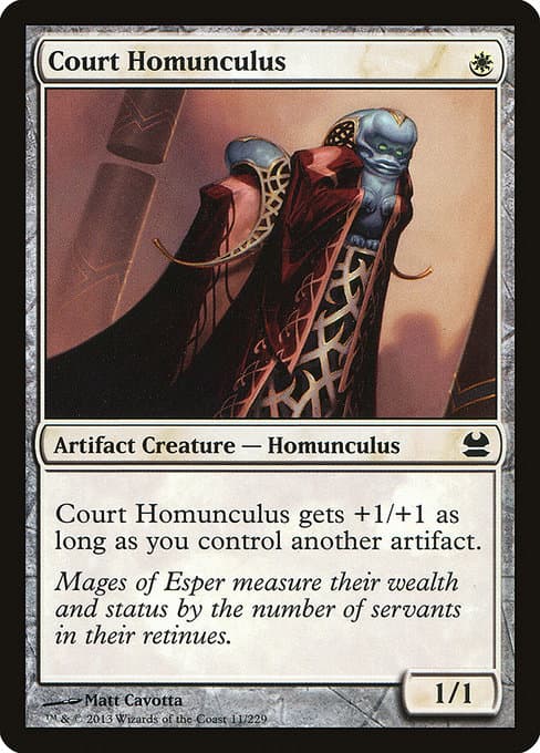 Court Homunculus from Modern Masters (Common)