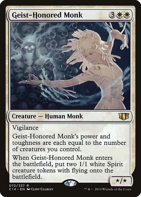 Geist-Honored Monk from Commander 2014 (Rare)