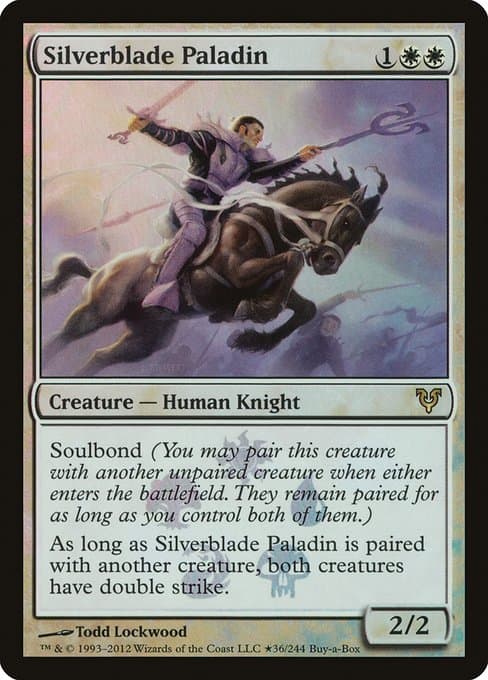 Silverblade Paladin from Avacyn Restored Promos (Rare)