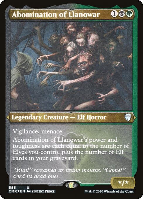 Abomination of Llanowar from Commander Legends (Uncommon)