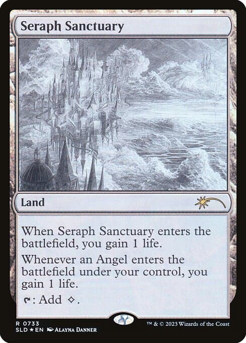 Seraph Sanctuary from Secret Lair Drop (Rare)