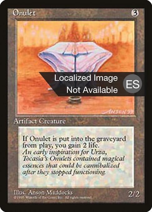 Onulet from Fourth Edition Foreign Black Border (Rare)