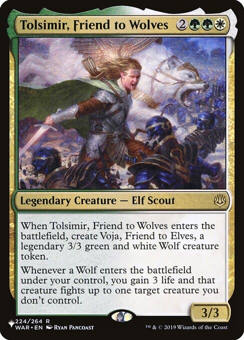 Tolsimir, Friend to Wolves from The List (Rare)