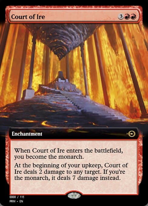 Court of Ire from Magic Online Promos (Rare)