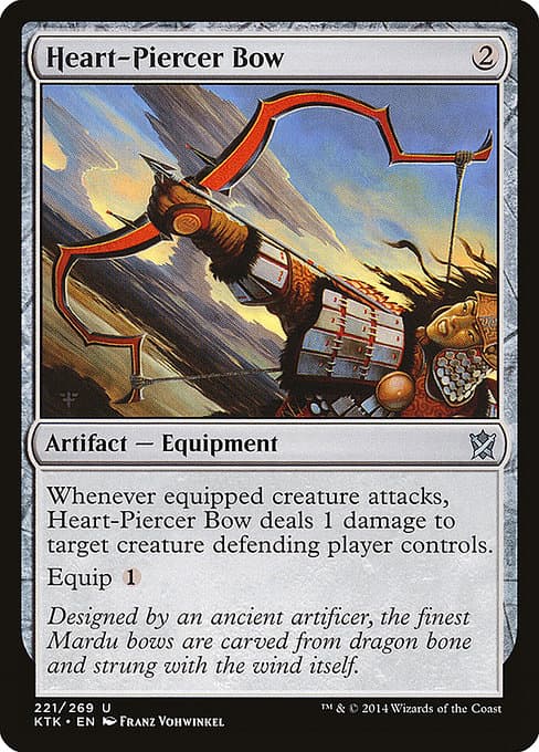 Heart-Piercer Bow from Khans of Tarkir (Uncommon)