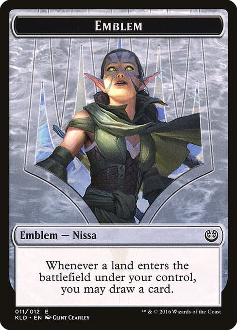 Nissa, Vital Force Emblem (Common)