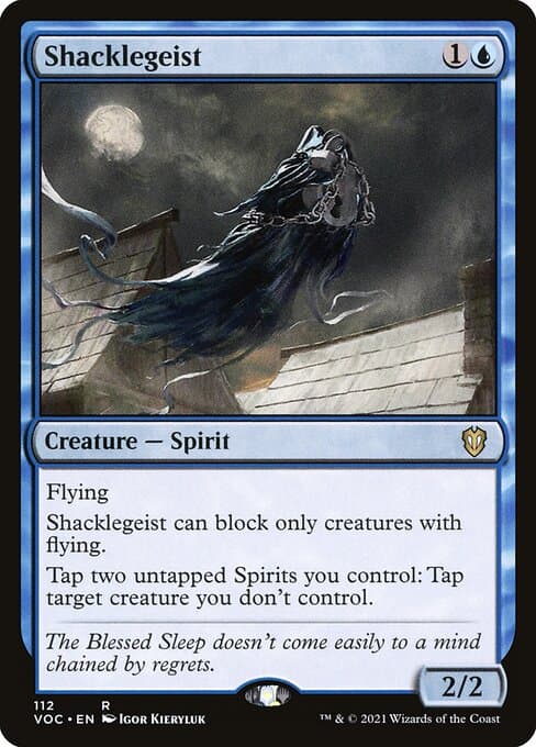 Shacklegeist from Crimson Vow Commander (Rare)