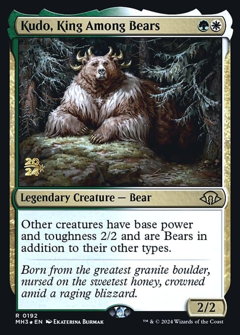 Kudo, King Among Bears (Rare)