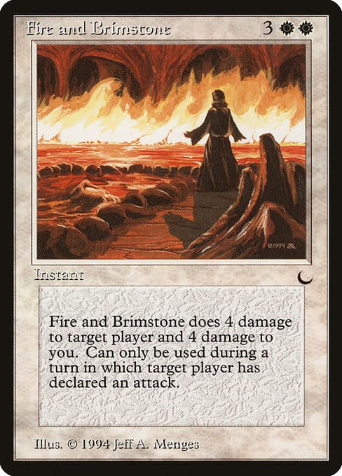 Fire and Brimstone from The Dark (Uncommon)