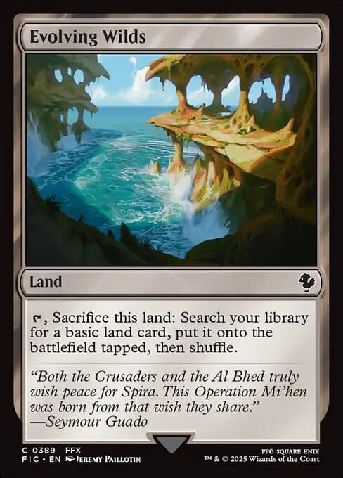 Evolving Wilds from Final Fantasy Commander (Common)