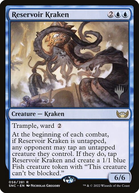Reservoir Kraken from Streets of New Capenna Promos (Rare)