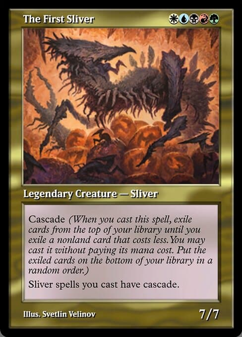 The First Sliver from Magic Online Promos (Rare)