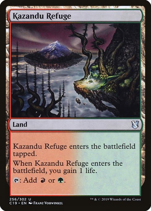 Kazandu Refuge from Commander 2019 (Uncommon)