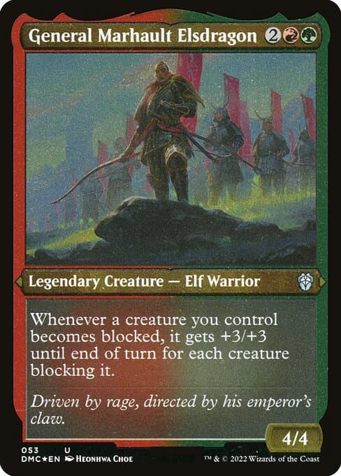 General Marhault Elsdragon from Dominaria United Commander (Uncommon)