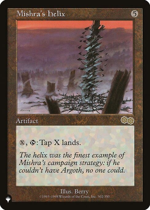 Mishra's Helix from The List (Rare)