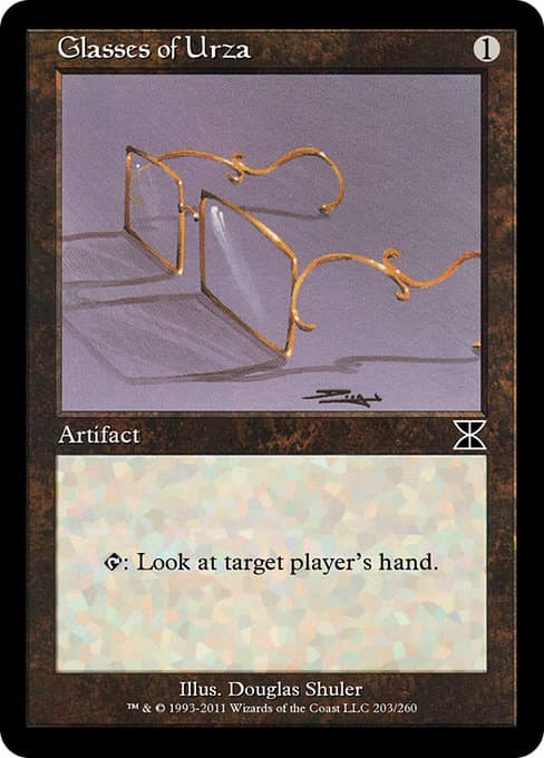 Glasses of Urza from Masters Edition IV (Common)