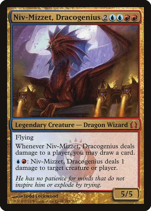 Niv-Mizzet, Dracogenius from Return to Ravnica (Mythic)