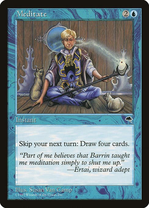 Meditate from Tempest (Rare)