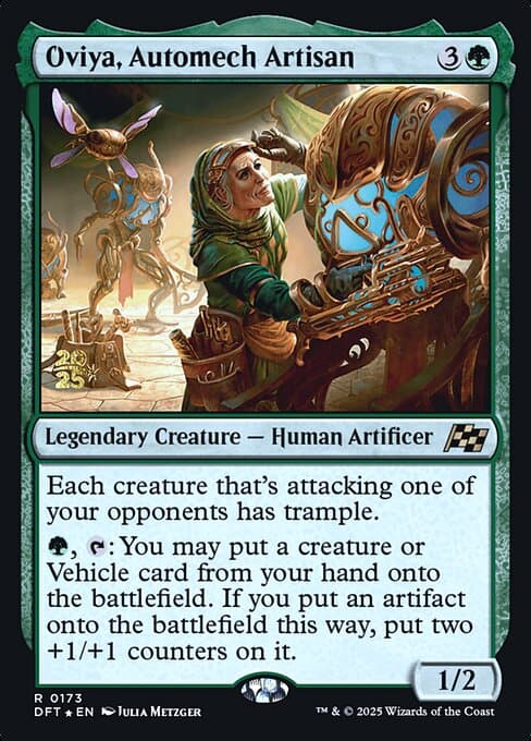 Oviya, Automech Artisan from Aetherdrift Promos (Rare)