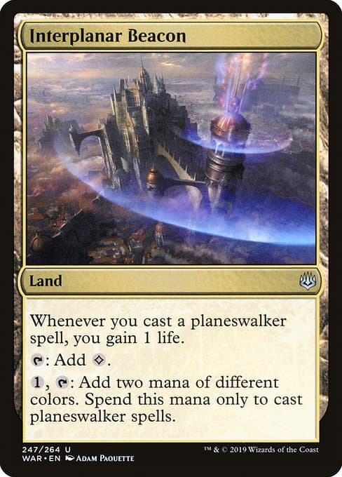 Interplanar Beacon from War of the Spark (Uncommon)