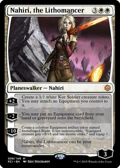 Nahiri, the Lithomancer from Legendary Cube Prize Pack (Mythic)