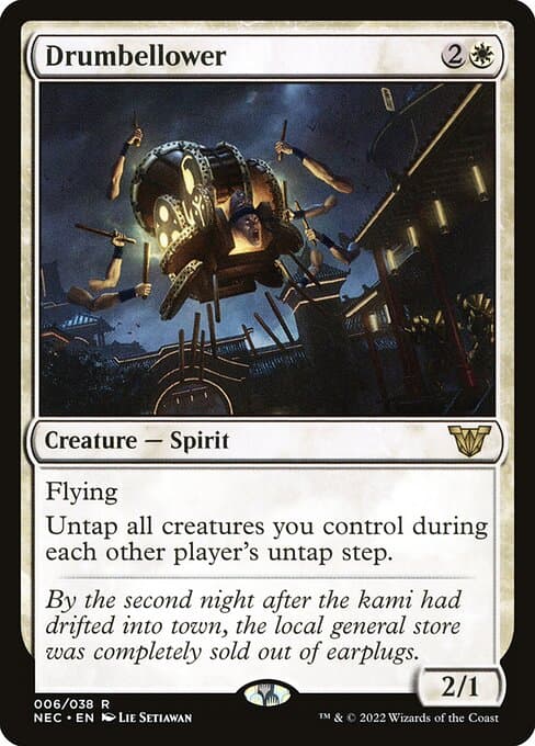 Drumbellower from Neon Dynasty Commander (Rare)
