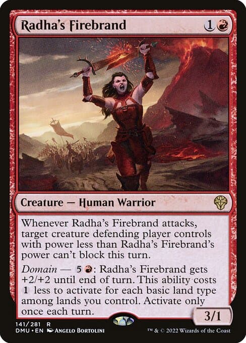 Radha's Firebrand from Dominaria United (Rare)