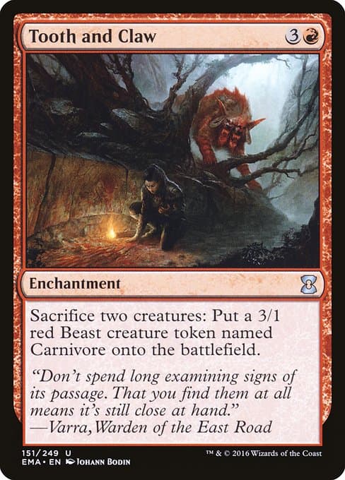 Tooth and Claw from Eternal Masters (Uncommon)