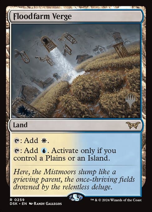 Floodfarm Verge from Duskmourn: House of Horror Promos (Rare)