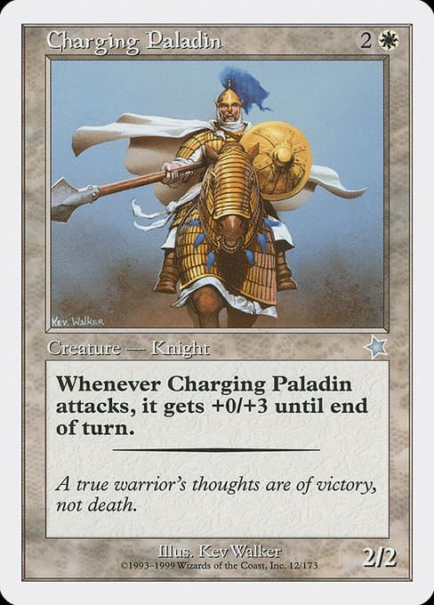 Charging Paladin from Starter 1999 (Uncommon)