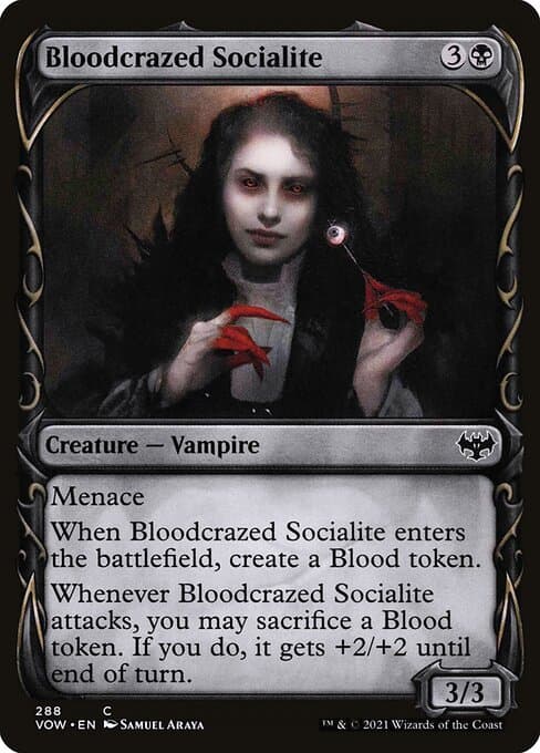 Bloodcrazed Socialite from Innistrad: Crimson Vow (Common)