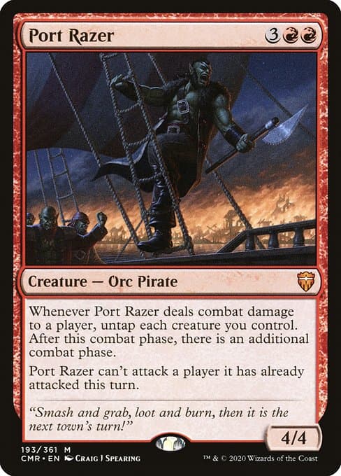 Port Razer from Commander Legends (Mythic)