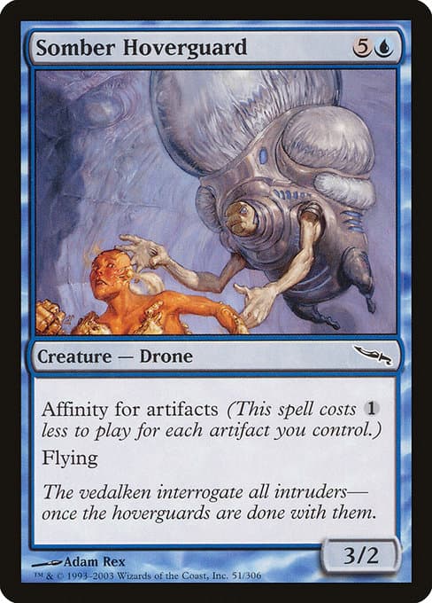Somber Hoverguard from Mirrodin (Common)
