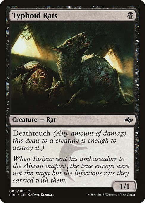 Typhoid Rats from Fate Reforged (Common)