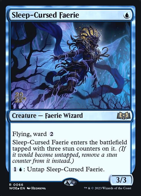 Sleep-Cursed Faerie from Wilds of Eldraine Promos (Rare)