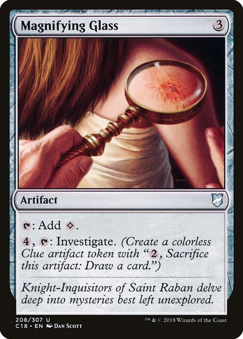 Magnifying Glass from Commander 2018 (Uncommon)