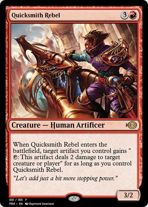 Quicksmith Rebel from Magic Online Promos (Rare)